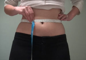 HIP meauring waist